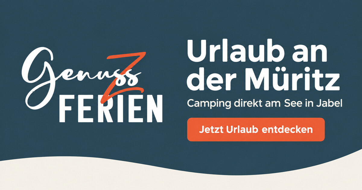 Natur und Strandcamping am Jabelschen See