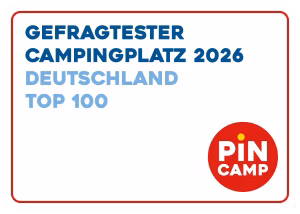 PiNCAMP-Auszeichnung 2026: einer der 100 gefragtesten Campingplätze Deutschlands